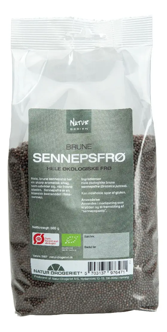 Natur-Drogeriet Sennepsfrø hele Ø - 500 g