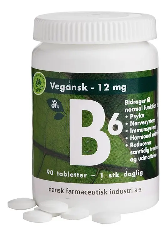 B6-vitamin, 12 mg - 90 tabl.