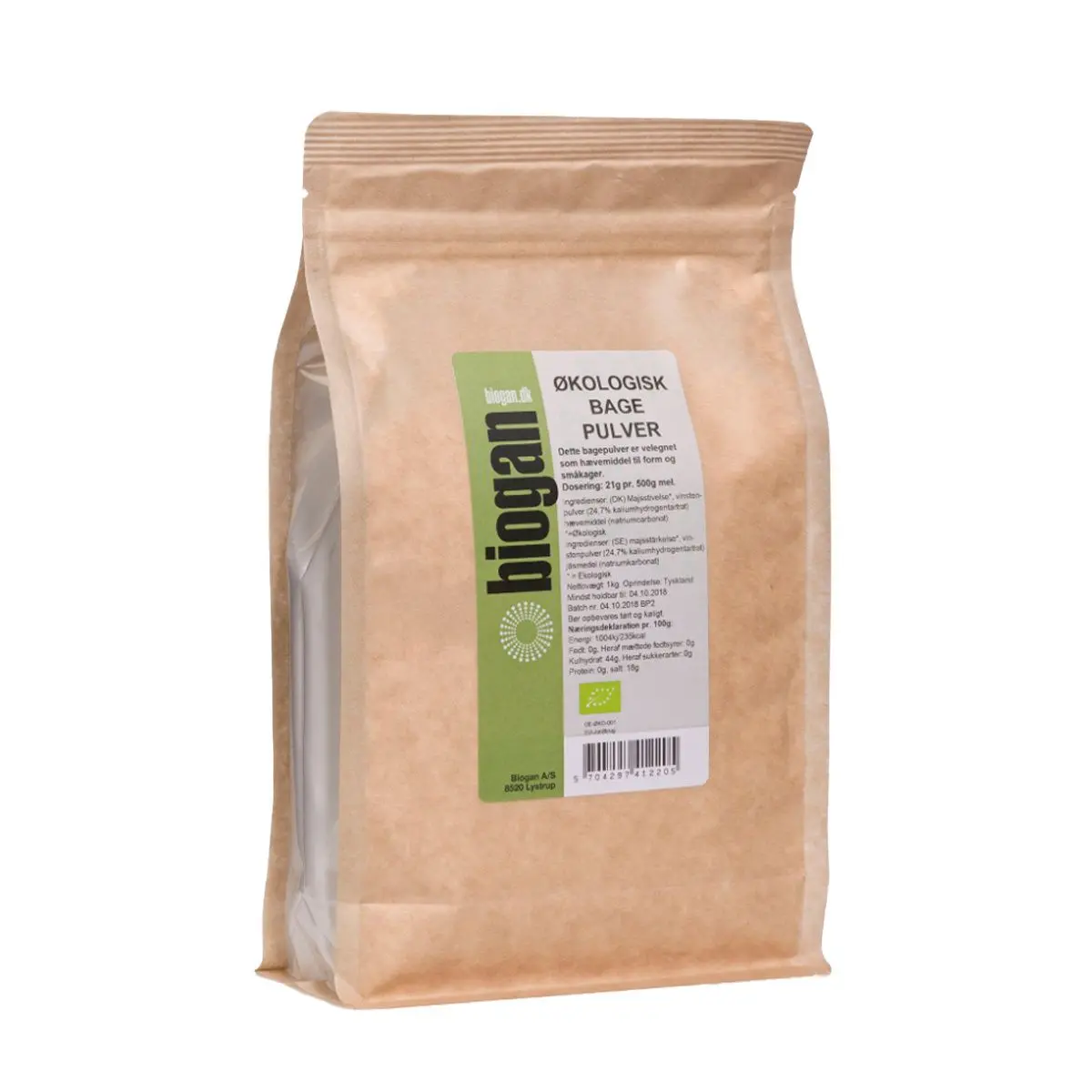 Biogan Bakepulver Ø - 1000 g