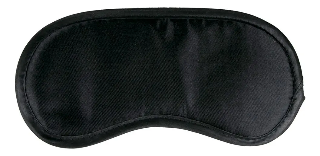 EasyToys Black Satin Eye Mask