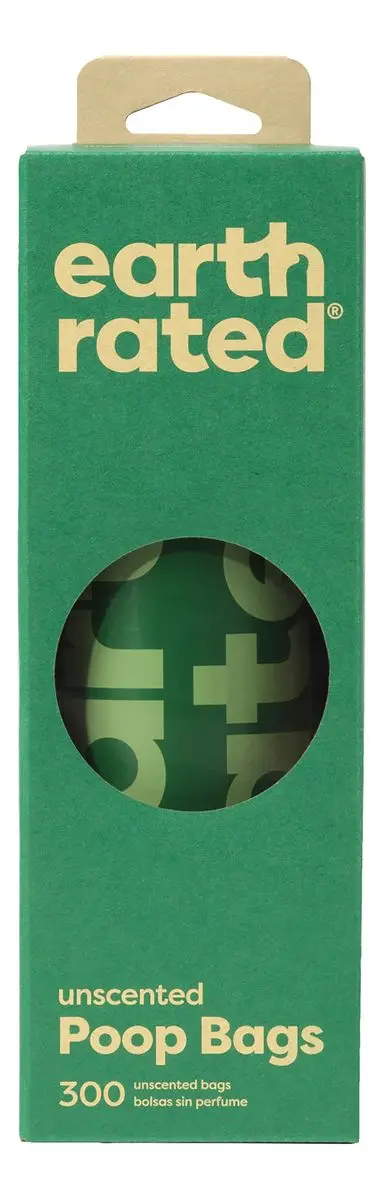 Earth Rated hundeposer u/duft, 1 rull - 300 stk.