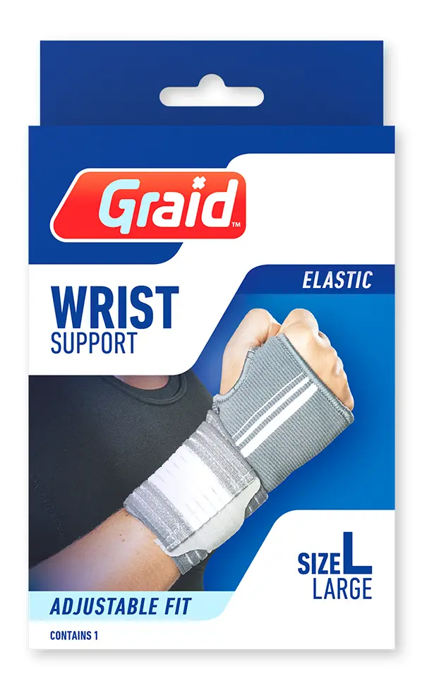 Graid Elastisk Håndleddsstøtte L - 1 stk.