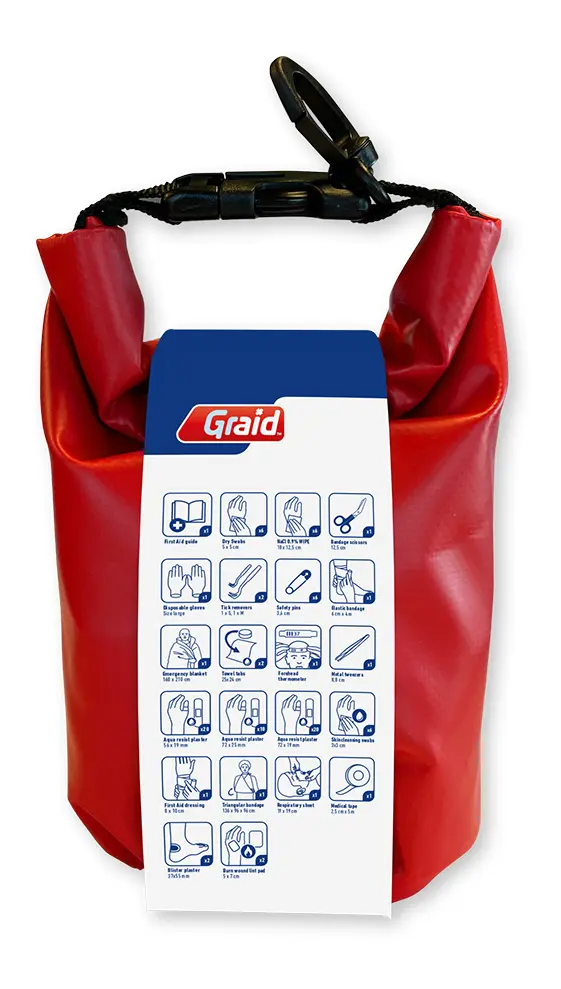 Graid Outdoor Førstehjelp Kit Trekking Waterproof - 1 stk.
