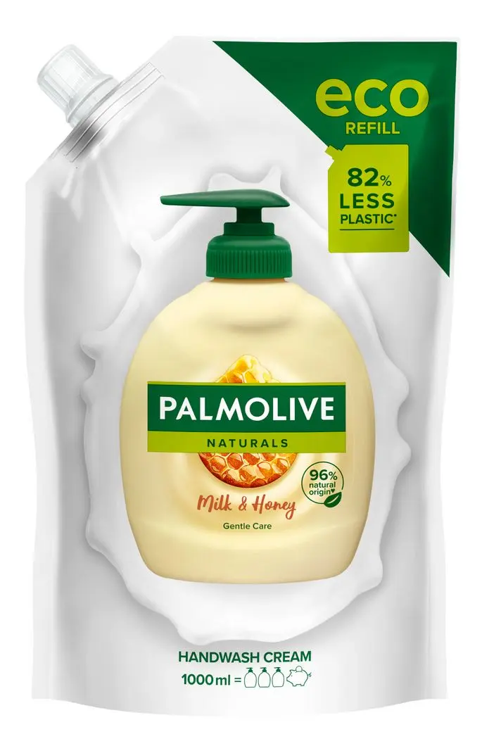 Palmolive Milk & Honey håndsåperefill – 1000 ml.