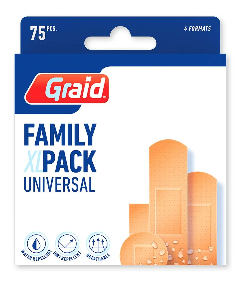 Graid Familiepakke Plaster  - 1 stk.