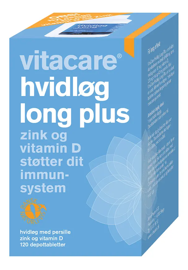 VitaCare Hvitløk Long Plus - 120 depottabl.
