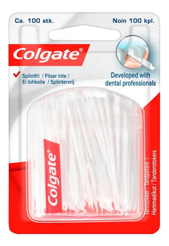 Colgate Plast Tannstikker - 100 stk.