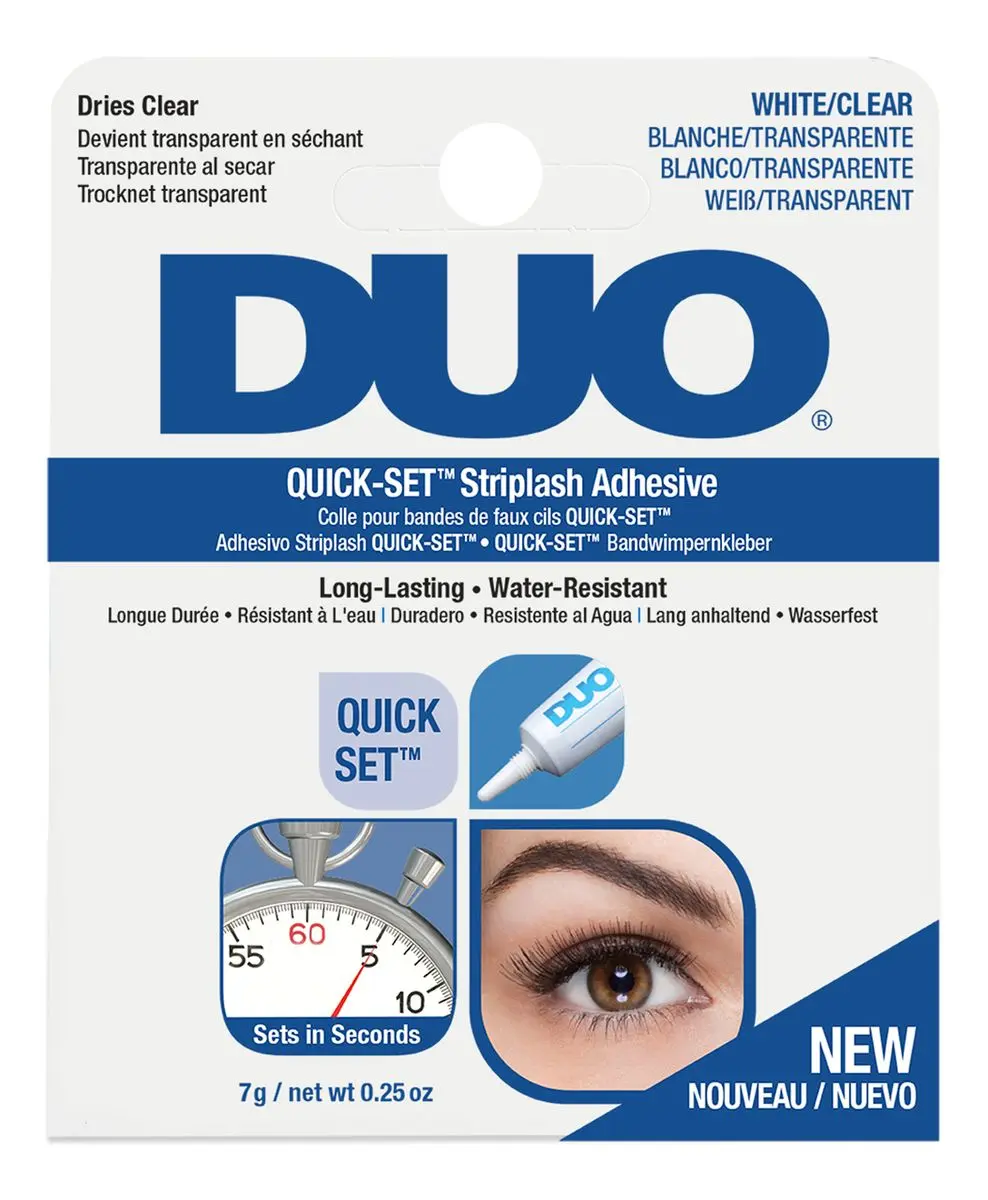 DUO Quick-Set Striplash Adhesive Clear - 7 g.