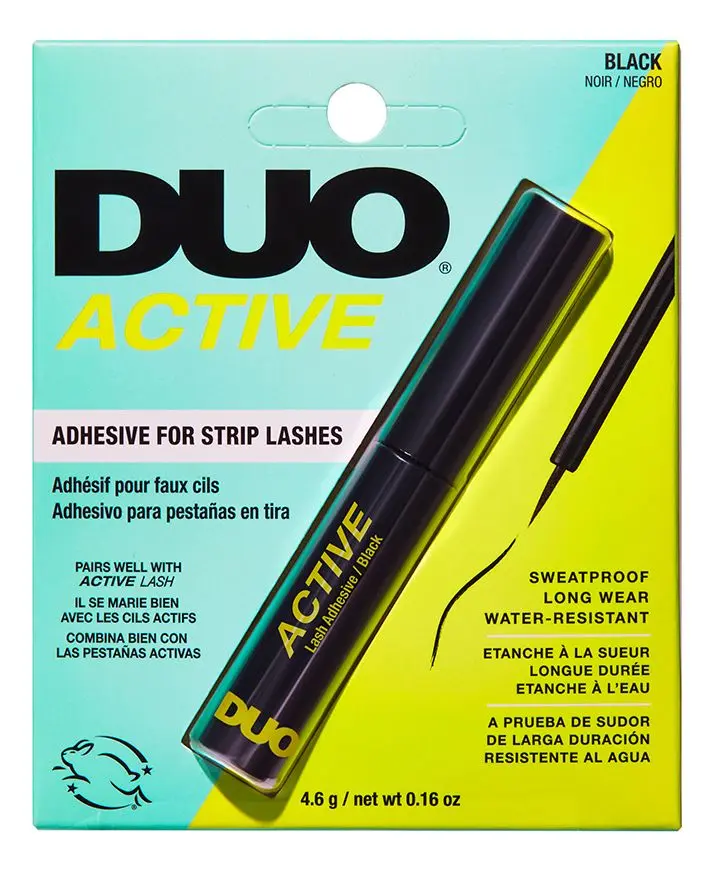 DUO Active Brush On Lash Adhesive Black - 4,6 g.