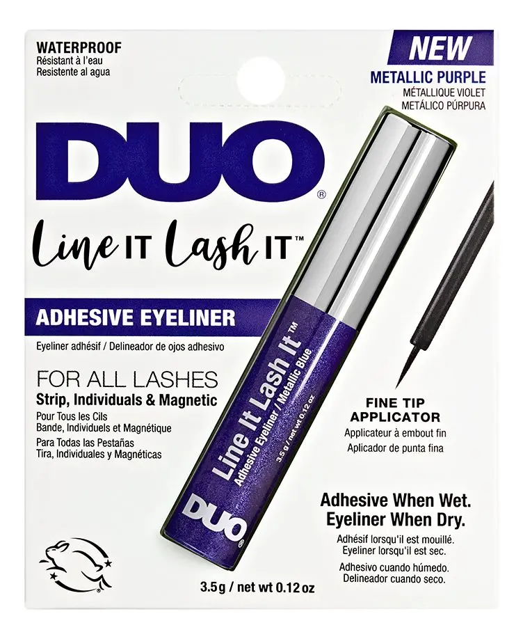 DUO Line It Lash It Metallic Purple - 3,5 g.