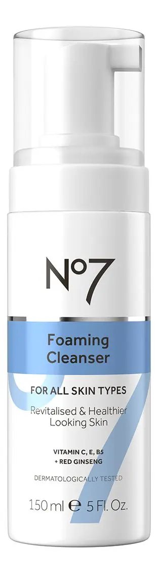 No7 Radiant Results Foaming Cleanser Normal Skin - 150 ml.