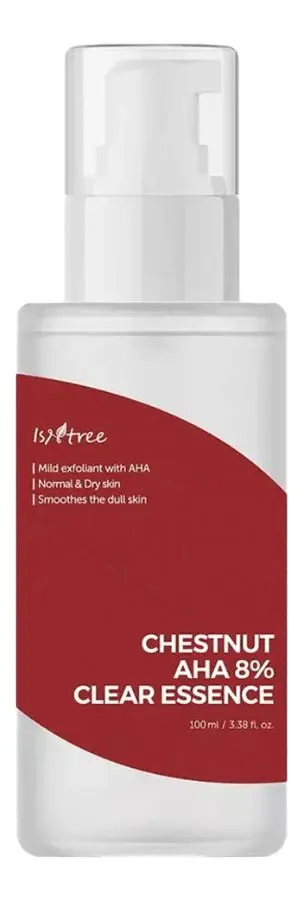Isntree Chestnut AHA 8% Clear Essence - 100 ml.