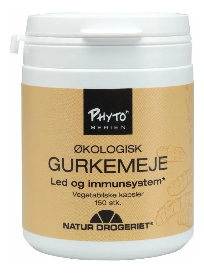 Natur-Drogeriet Gurkemeie Ø - 150 kaps.