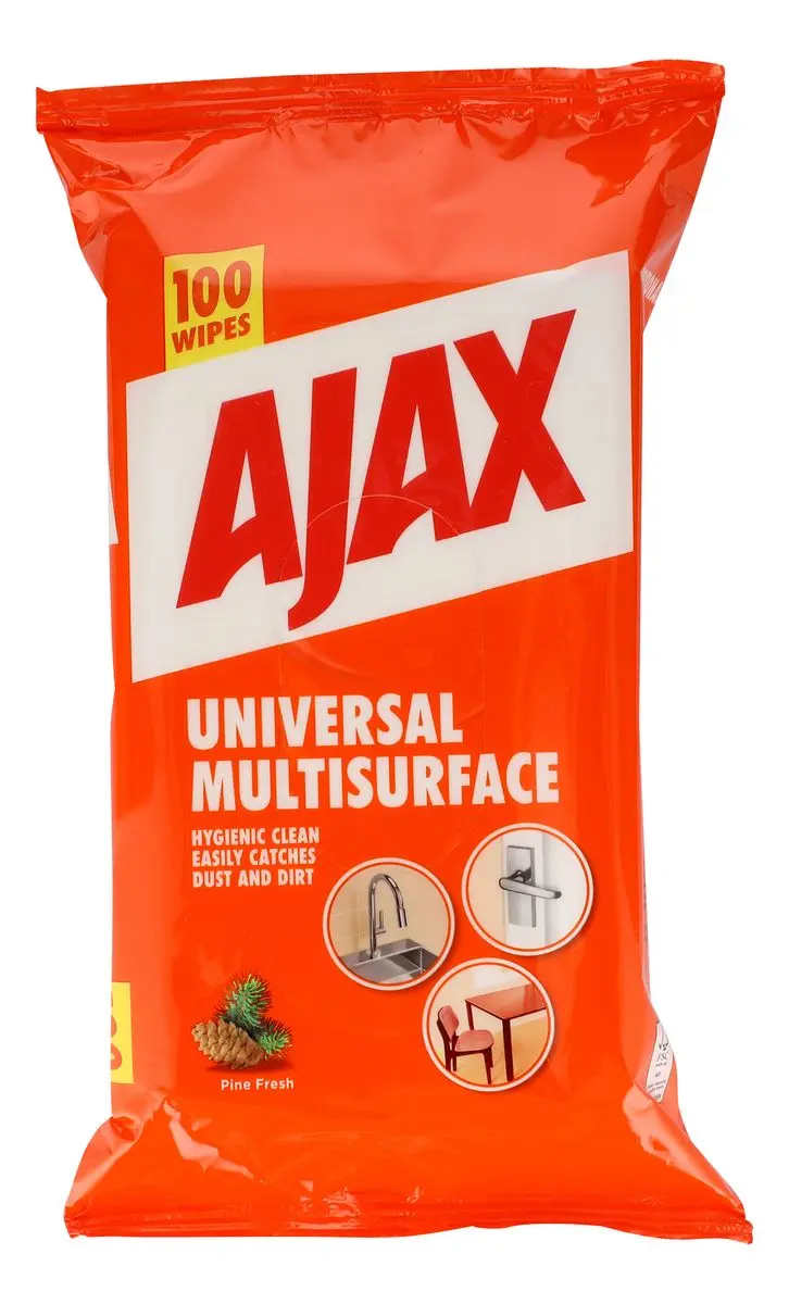 Ajax Wipes Universal - 100 stk.