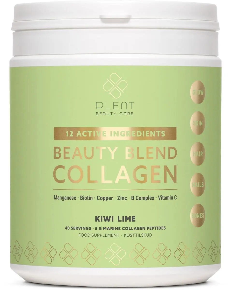 Plent Beauty Blend Collagen Kiwi Lime - 277 g