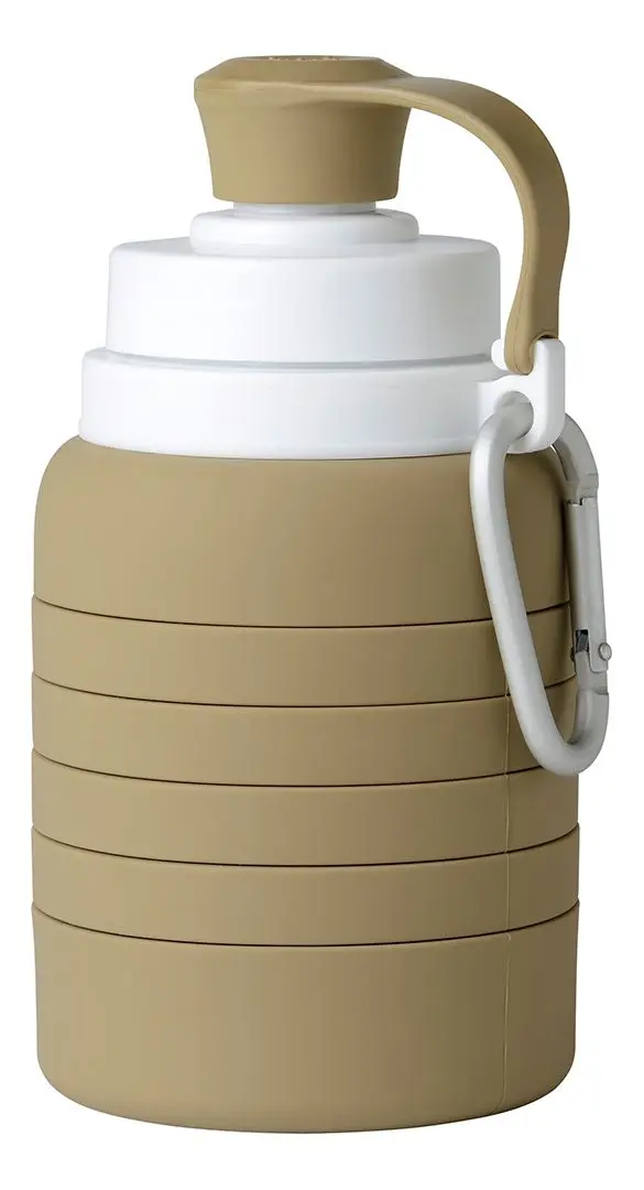 Mininor sammenleggbar flaske olivengrønn - 500 ml.