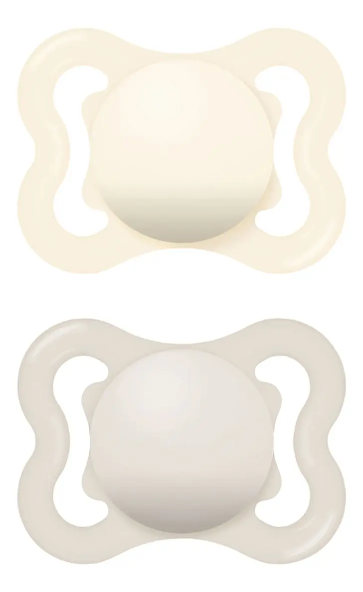 MAM Air Natural Rubber Nøytral 0-6 mnd. - 2 stk.