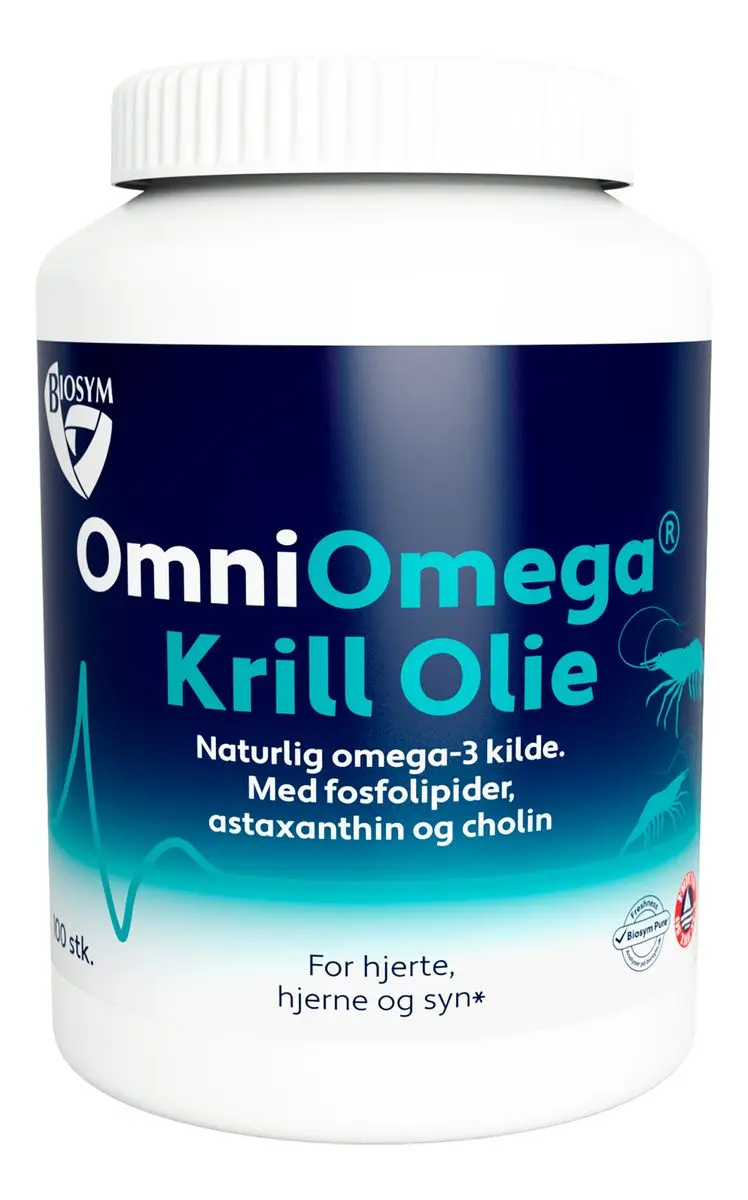 OmniOmega Krill Olje - 100 kaps.