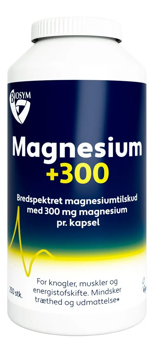 Magnesium +300 - 250 kaps.