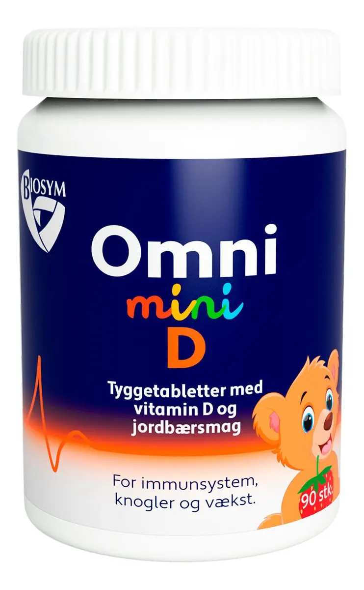 OmniMini D - 90 tyggetabl.