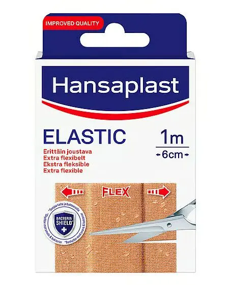 Hansaplast Elastic - 1mx6cm