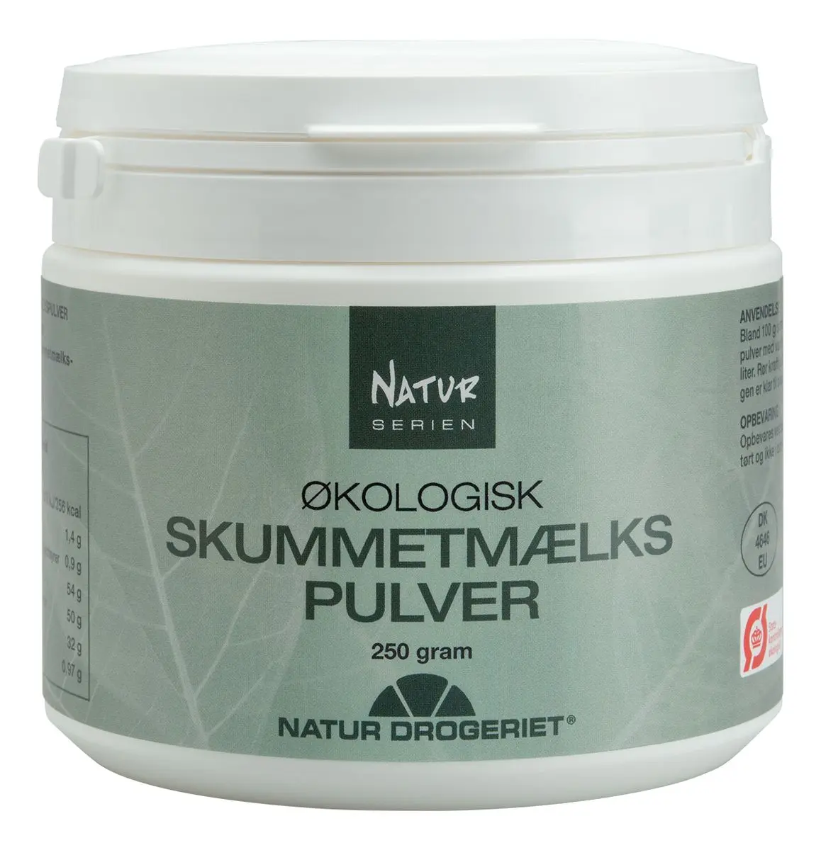 Natur-Drogeriet Skummetmelkspulver Ø - 250 g.
