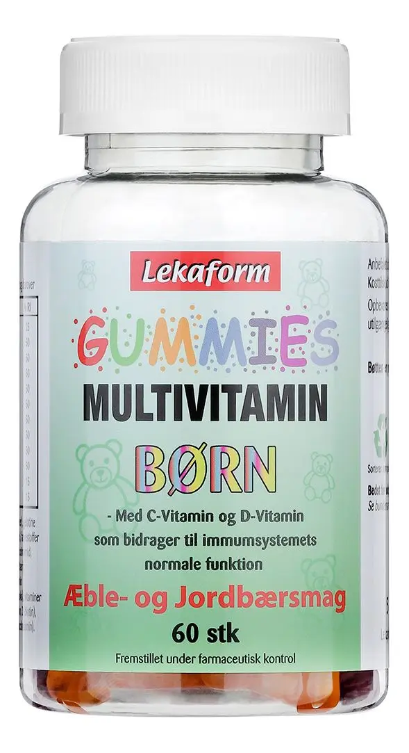 Lekaform Gummies Multivitamin Barn - 60 stk.