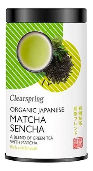 Clearspring Matcha Sencha Grønn Te Ø - 85 g.