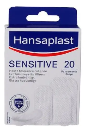 Hansaplast Sensitive Strips - 20 stk.