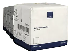 Abena Nonwoven kompress 10x10 cm - 50x100 stk.