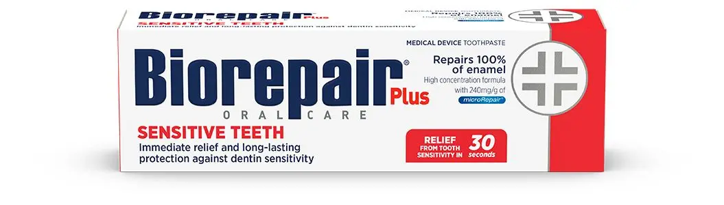 BioRepair Plus Sensitive Teeth Tannkrem - 75ml