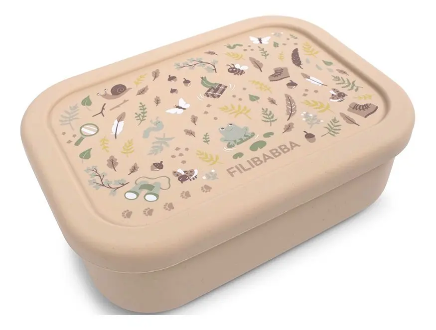 Filibabba Matboks i silikon - Little Wonders - 1 stk.