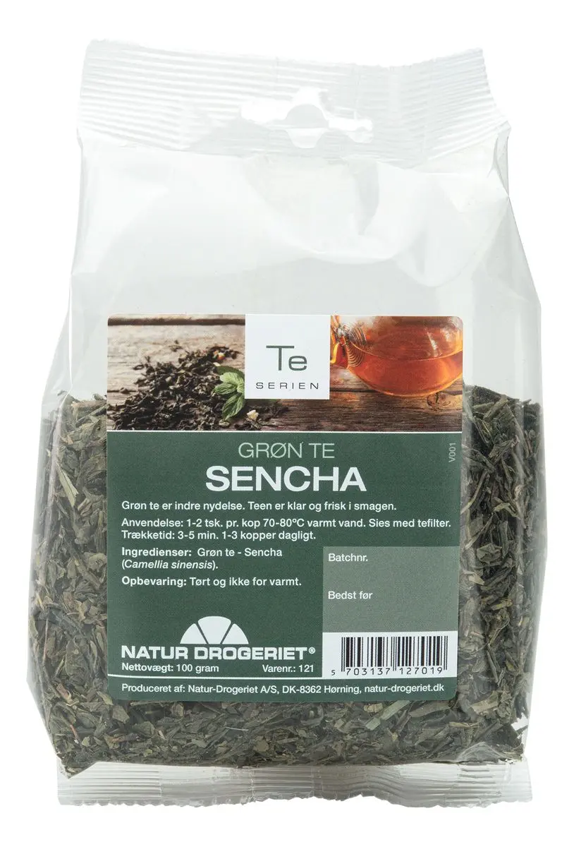 Natur-Drogeriet Grønn Sencha Grønn te - 100 g