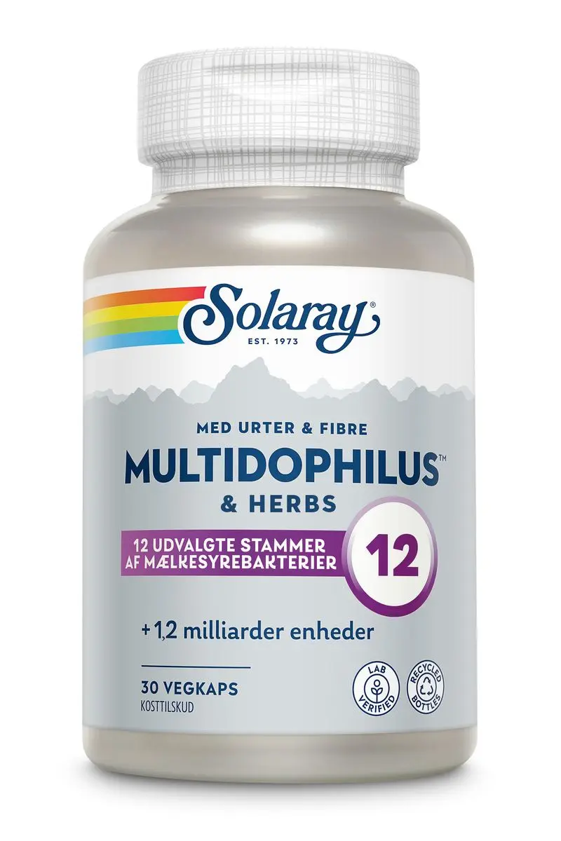 Solaray Multidophilus & Herbs - 30 kaps.