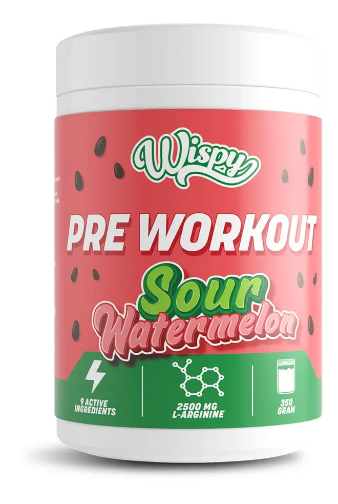 Wispy Pre Workout Sour Watermelon - 350 g.