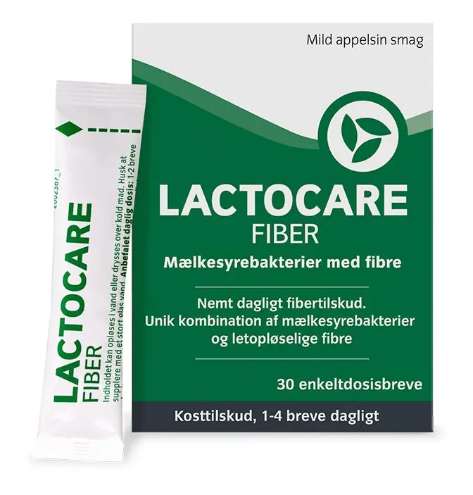 Lactocare Fiber - 30 doseposer