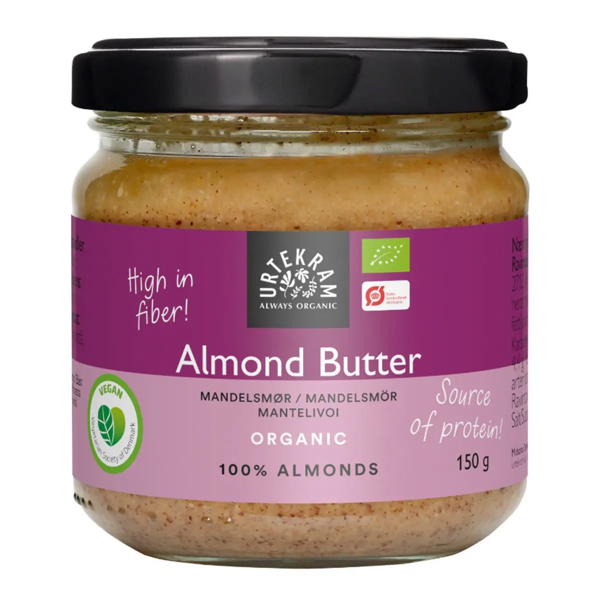 Urtekram Food Almond Butter Ø - 150 g