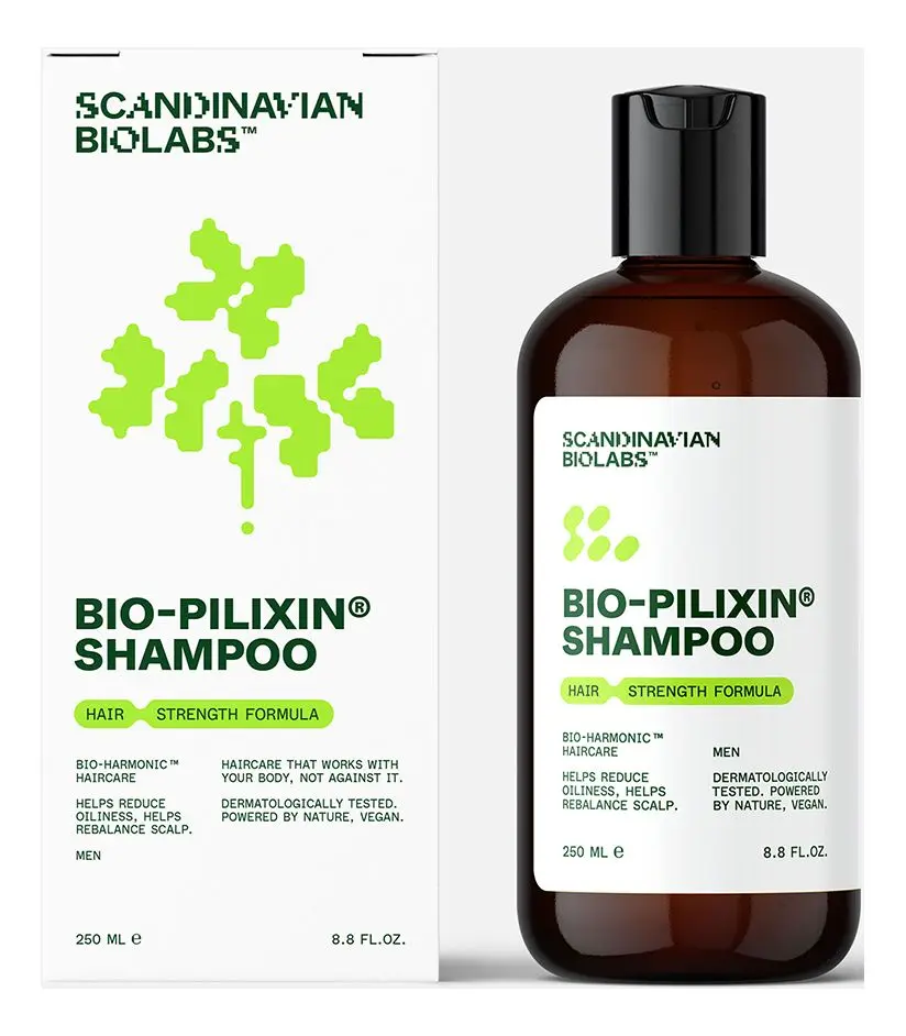 Scandinavian Biolabs Hair Strength Shampoo+ Men - 250 ml