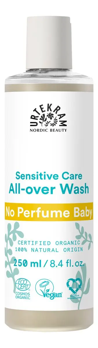 Urtekram Beauty No Perfume Baby all-over-bath - 250 ml