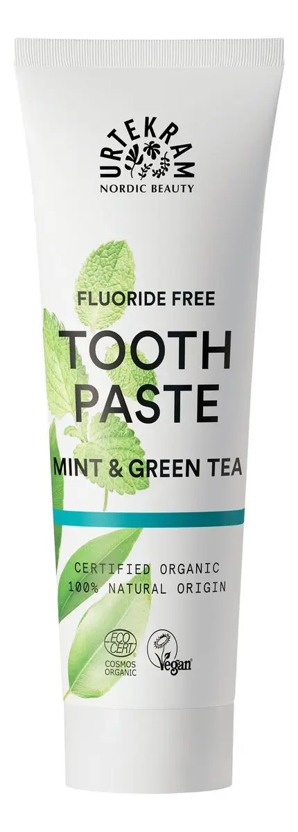 Urtekram Beauty Mint & Green Tea Tannkrem - 75 g