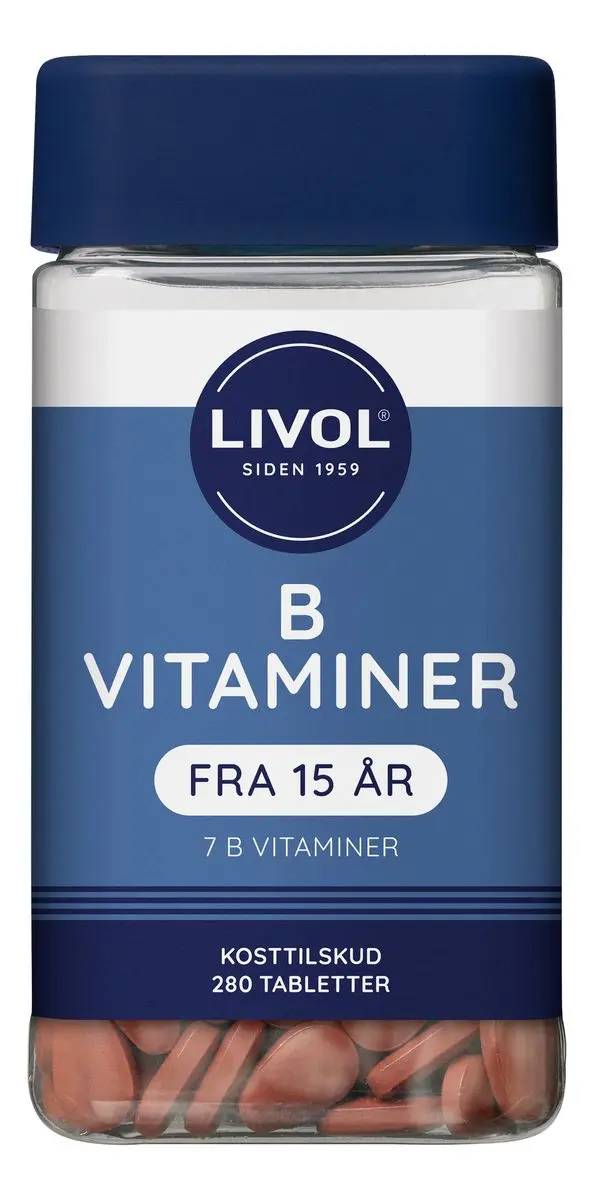 Livol B-vitaminer - 280 stk