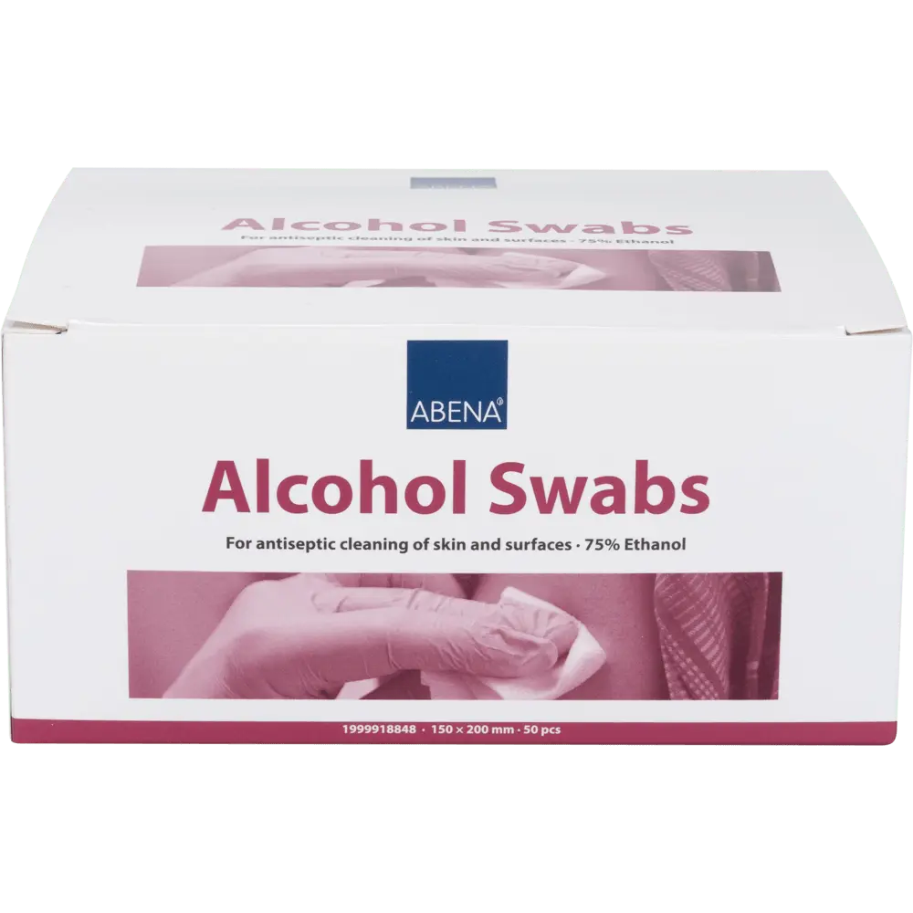 Abena Desinfeksjonsservietter 75 % etanol uten glyserol - 50 stk