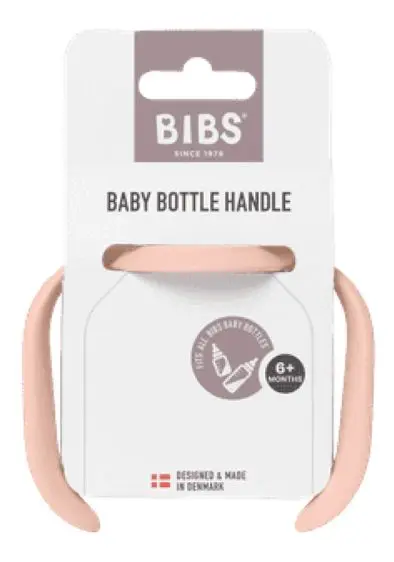 BIBS Baby Bottle Handle Blush - 1 stk.