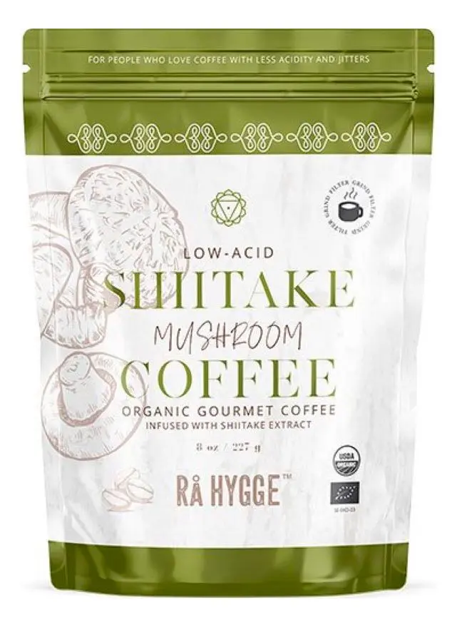 Lågsyrlig Shiitake specialkaffe, bryggmalet EKO 227g