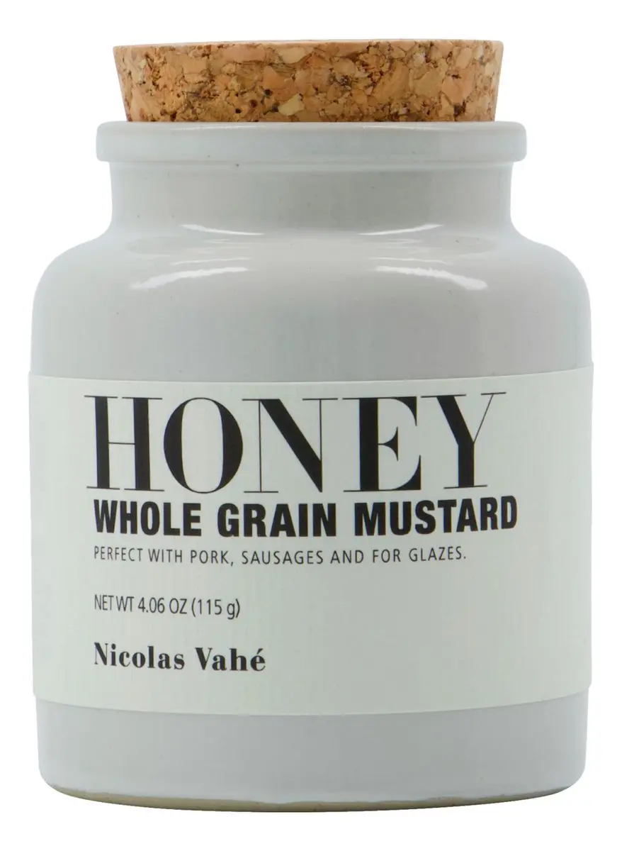 Nicolas Vahé Honey, whole grain mustard - 115  g