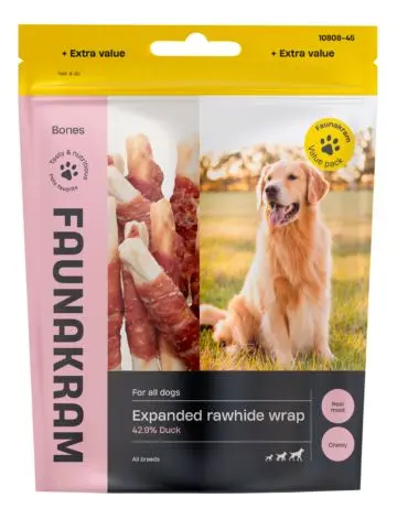 Faunakram Deilige råhudspinner m. and, valuepack - 300 g.
