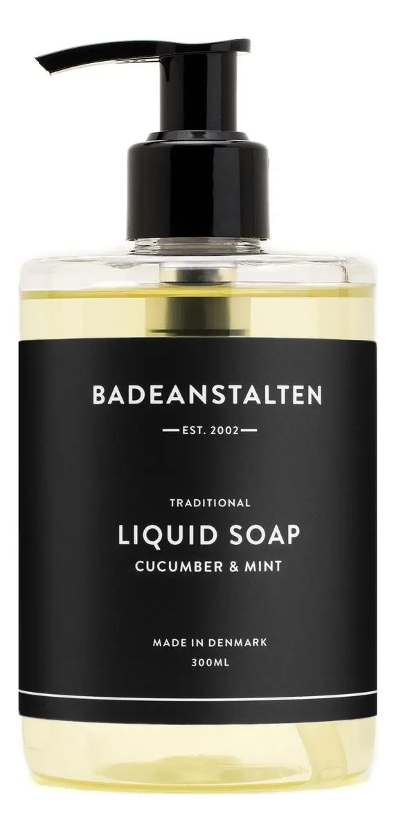 Badeanstalten Flytende såpe m. agurk og mynte - 300 ml