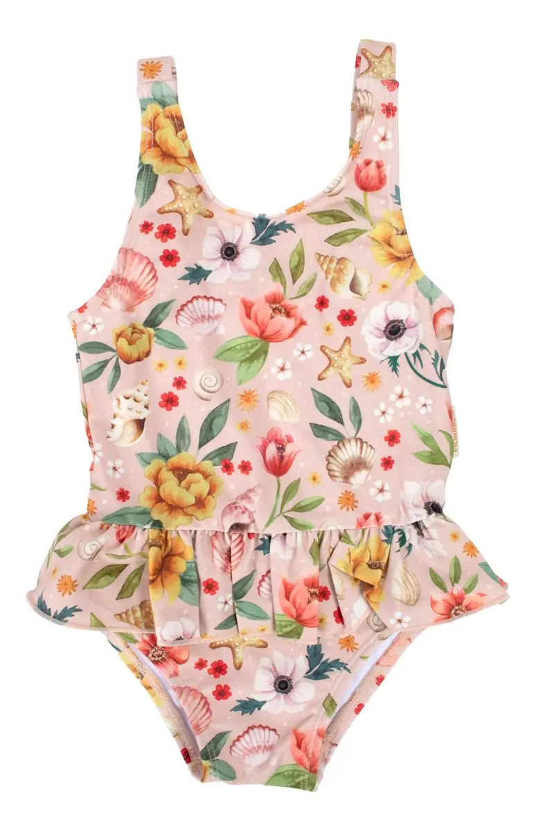Filibabba Eva Badedrakt Ocean Blossom - 1 stk