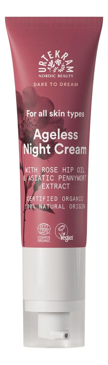 Urtekram Beauty Soft Wild Rose Ageless Night Cream - 50 ml.