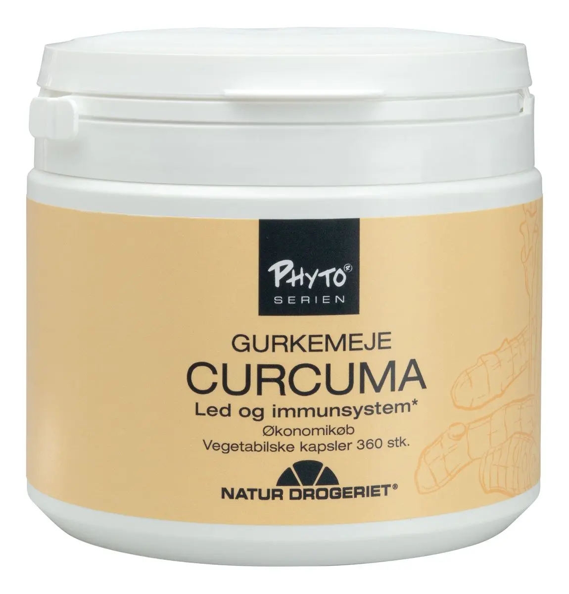 Natur Drogeriet Curcuma - 360 kapsler